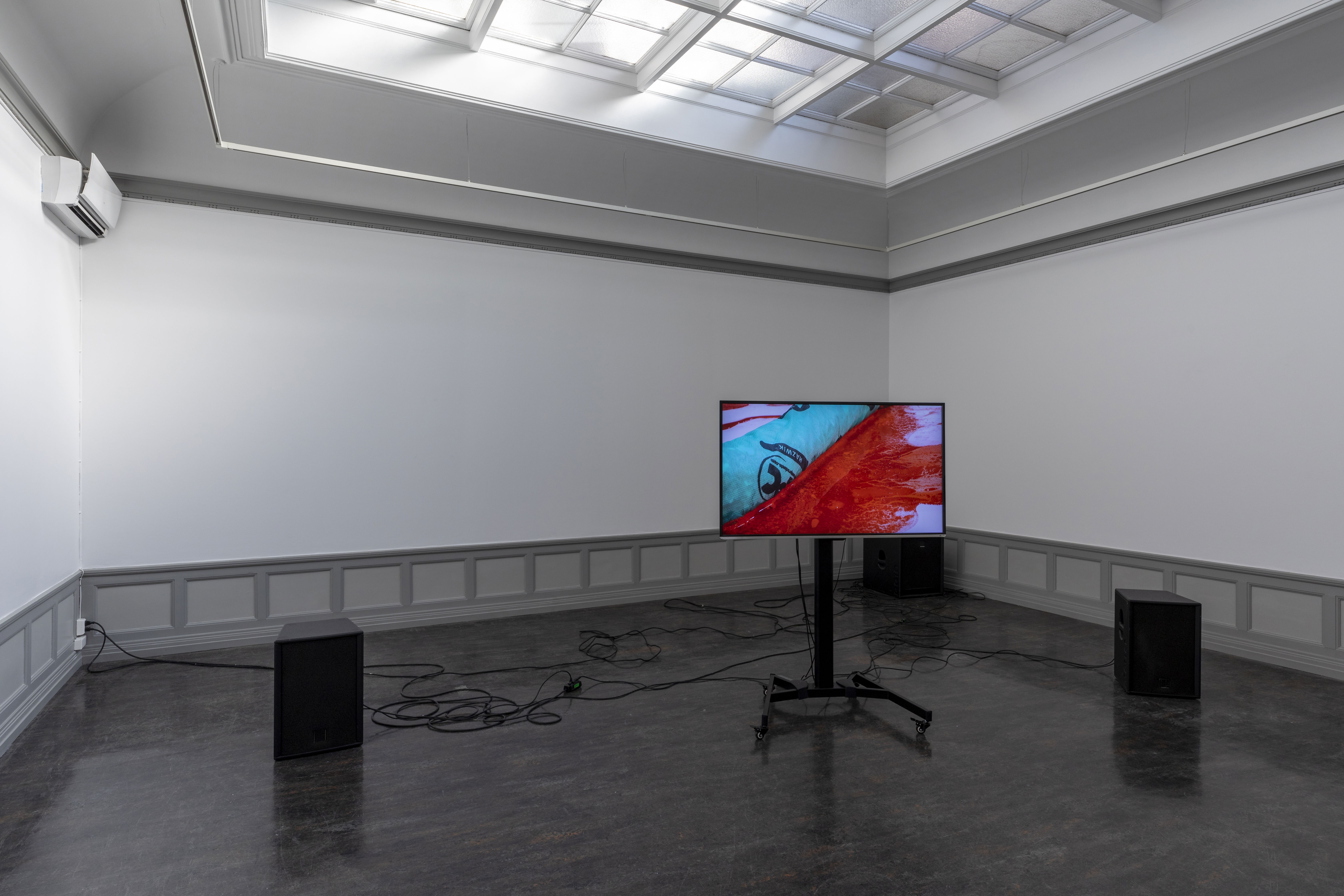 Marte Eknæs, Air Conditions (2020), installation view. Photo: Oddbjørn Erland Aarstad.